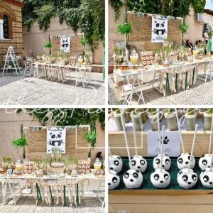 Διακόσμηση Βάφτισης Panda