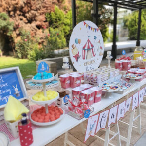 Διακόσμηση Βάφτισης Circus
